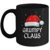 Grumpy Claus Santa Hat Christmas Gift Family Matching Mug 11oz Mug Black 600x.jpg