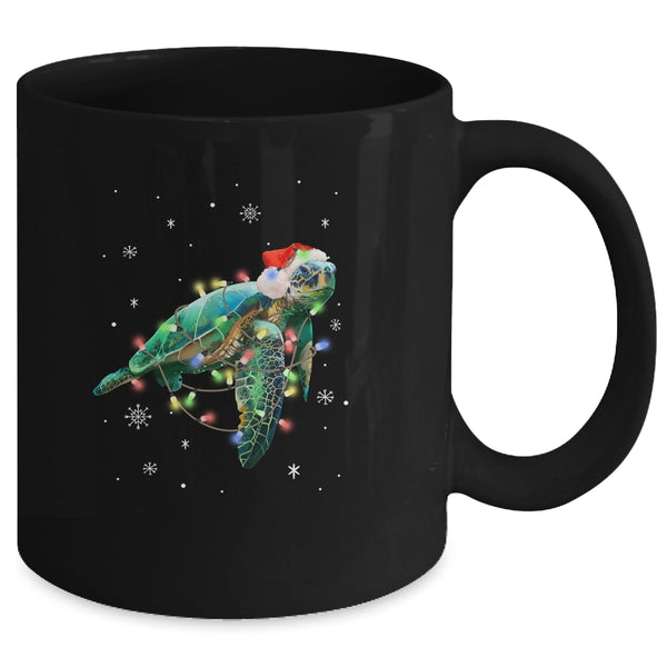 Sea Turtle Lights Funny Santa Hat Merry Christmas Mug 11oz Mug Black 9fa2d066 4959 4e2a 99b0 bab8005a5a41 600x.jpg