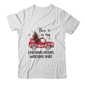 This Is My Christmas Movie Watching Vintage Truck Classic T Shirt White 600x.jpg
