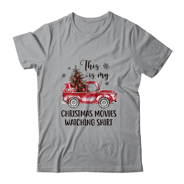 This Is My Christmas Movie Watching Vintage Truck Classic T Shirt Sport Grey 600x.jpg