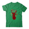 Classic Red Black Christmas Buffalo Plaid Deer Classic T Shirt Irish Green 600x.jpg