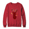 Classic Red Black Christmas Buffalo Plaid Deer Crewneck Sweatshirt Red 600x.jpg