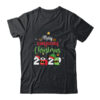 Merry Quarantine Christmas Pajamas Family Matching Xmas Gift Classic T Shirt Black 600x 1.jpg