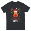Christmas Cousin Crew Reindeer Mask Red Plaid Youth Youth T Shirt Black 600x 1.jpg