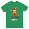 Christmas Cousin Crew Reindeer Mask Red Plaid Youth Youth T Shirt Irish Green 600x 1.jpg