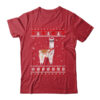 Llama Alpaca Christmas Tree Funny Ugly Christmas Sweater Classic T Shirt Red 600x.jpg