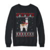 Llama Alpaca Christmas Tree Funny Ugly Christmas Sweater Crewneck Sweatshirt Black 600x.jpg