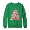 Bulldog Christmas Tree Pajama Xmas Crewneck Sweatshirt Irish Green 600x.jpg