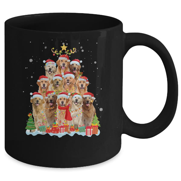 Golden Retriever Christmas Tree Pajama Xmas Mug 11oz Mug Black ad2d76b8 f323 45a5 83a4 eb03cca049c4 600x.jpg