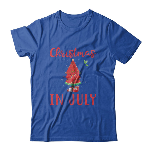 Christmas In July Watermelon Christmas Tree Summer Classic T Shirt Royal baab6550 3b07 49e7 b927 643744c923c2 600x.jpg