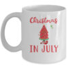 Christmas In July Watermelon Christmas Tree Summer Mug 11oz Mug White 600x.jpg