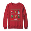 Dabbing Santa Wearing Mask Quarantine Christmas Crewneck Sweatshirt Red 600x.jpg