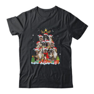 Pitbull Christmas Tree Pajama Xmas Classic T Shirt Black 600x.jpg