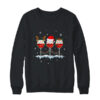 Wine Glass Christmas Santa Hat Reindeer Funny Christmas Gift Crewneck Sweatshirt Black 600x.jpg