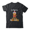 Funny Christmas Everyone Loves A Ginger Classic T Shirt Black 600x.jpg