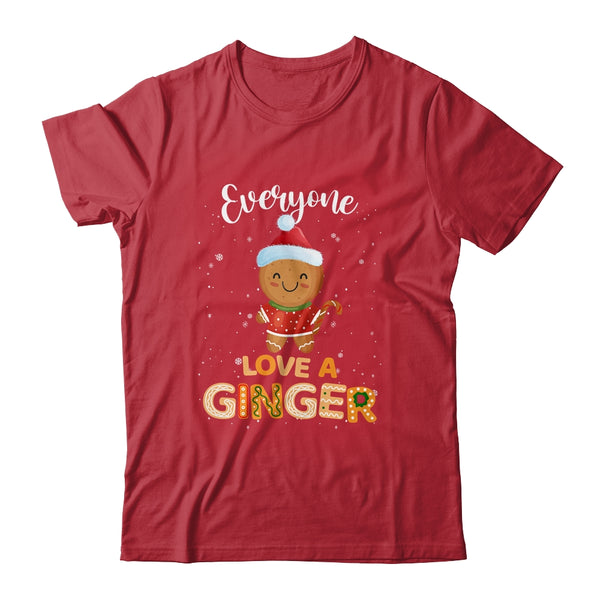 Funny Christmas Everyone Loves A Ginger Classic T Shirt Red 600x.jpg