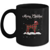 Boxer Christmas Red Plaid Dog Lover Pajama Family Gift Mug 11oz Mug Black 600x 1.jpg