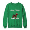 Bulldog Christmas Red Plaid Dog Lover Pajama Family Gift Crewneck Sweatshirt Irish Green 600x 1.jpg