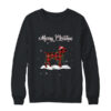 Boxer Christmas Red Plaid Dog Lover Pajama Family Gift Crewneck Sweatshirt Black 600x 2.jpg