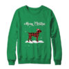 Boxer Christmas Red Plaid Dog Lover Pajama Family Gift Crewneck Sweatshirt Irish Green 600x 2.jpg