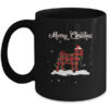 Pug Christmas Red Plaid Dog Lover Pajama Family Gift Mug 11oz Mug Black 600x 1.jpg