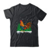 Christmas Rooster Xmas Farmer Chicken Lights Snowflakes Classic T Shirt Black 600x.jpg