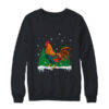 Christmas Rooster Xmas Farmer Chicken Lights Snowflakes Crewneck Sweatshirt Black 600x.jpg