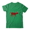 Red Plaid Goat Christmas Lights Santa Hat Pajamas Classic T Shirt Irish Green 600x.jpg