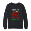 This Is My Christmas Pajama Shirt Guinea Pig Red Plaid Crewneck Sweatshirt Black 600x.jpg
