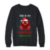 This Is My Christmas Pajama Shirt Hippopotamus Red Plaid Crewneck Sweatshirt Black 600x.jpg