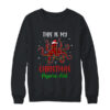 This Is My Christmas Pajama Shirt Octopus Red Plaid Crewneck Sweatshirt Black 600x.jpg
