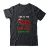 This Is My Christmas Pajama Shirt Otter Red Plaid Classic T Shirt Black 600x.jpg