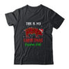 This Is My Christmas Pajama Shirt Pig Red Plaid Classic T Shirt Black 600x.jpg