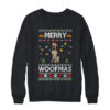 Merry Woofmas German Shepherd Santa Reindeer Ugly Christmas Sweater Crewneck Sweatshirt Black 600x.jpg