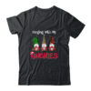 Hanging With My Gnomies Nordic Santa Gnome Christmas Pajama Classic T Shirt Black 600x.jpg