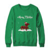 Dachshund Christmas Red Plaid Dog Lover Pajama Family Gift Crewneck Sweatshirt Irish Green 600x.jpg