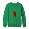 Red Plaid Penguin Christmas Lights Santa Hat Pajamas Crewneck Sweatshirt Irish Green 600x.jpg