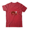 Red Plaid Sloth Christmas Lights Santa Hat Pajamas Classic T Shirt Red 600x.jpg