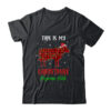 This Is My Christmas Pajama Shirt Cow Red Plaid Classic T Shirt Black 600x.jpg