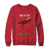 This Is My Christmas Pajama Shirt Dinosaur Red Plaid Crewneck Sweatshirt Red 600x.jpg