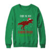 This Is My Christmas Pajama Shirt Dinosaur Red Plaid Crewneck Sweatshirt Irish Green 600x.jpg