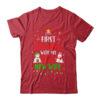 First Christmas With My Hot New Wife Funny Couple Gift Classic T Shirt Red 600x.jpg
