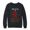 This Is My Christmas Pajama Shirt Bigfoot Red Plaid Crewneck Sweatshirt Black 600x.jpg