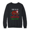 This Is My Christmas Pajama Shirt Sloth Red Plaid Crewneck Sweatshirt Black 600x.jpg