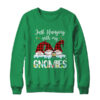 Hanging With My Gnomies Christmas Santa Gnome Xmas Tree Crewneck Sweatshirt Irish Green 600x.jpg