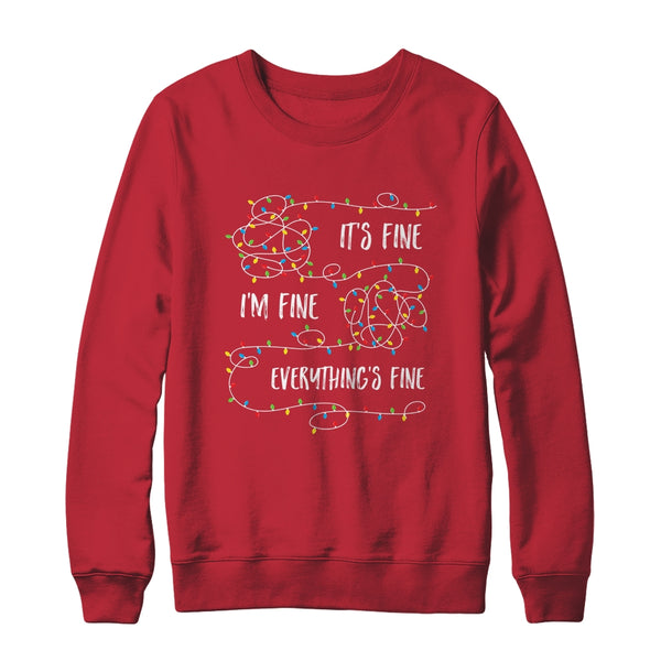 It s Fine I m Fine Everything Is Fine Christmas Lights Crewneck Sweatshirt Red 600x.jpg