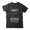 Merry Woofmas Dachshund Santa Reindeer Ugly Christmas Sweater Classic T Shirt Black 600x.jpg