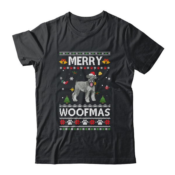 Merry Woofmas Schnauzer Santa Reindeer Ugly Christmas Sweater Classic T Shirt Black 600x.jpg