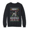 Merry Woofmas Schnauzer Santa Reindeer Ugly Christmas Sweater Crewneck Sweatshirt Black 600x.jpg
