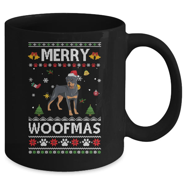 Merry Woofmas Rottweiler Santa Reindeer Ugly Christmas Sweater Mug 11oz Mug Black 9b45f8da 9564 4ba5 9e86 af8411b755ad 600x.jpg